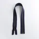 Teilbarer Rei�verschluss Metall Messing 55 cm Dunkelblau #730 - f�r Jacken