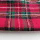 Flanell Baumwollflanell Schottenkaro, rot gr�n wei�