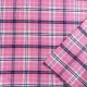 Flanell Baumwollflanell Schottenkaro, dunkelblau pink