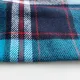 Flanell Baumwollflanell Schottenkaro, rot dunkelbau t�rkis