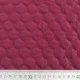 Steppstoff Meterware Doubleface wattiert Tropfen, weinrot burgundy