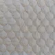 Steppstoff Meterware Doubleface wattiert Tropfen, taupe