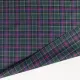Baumwollstoff Schottenkaro by Albini Made in Italy -dunkelblau dunkelgr�n - Designer Stoff