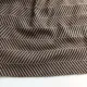 Mantelstoff Fischgr�tmuster mit Stand Made in Italy schwarz camel - Deadstock Stoff