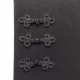 Mantelstoff Wolle Made in Italy - schwarz - Deadstock Stoff