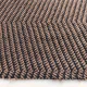 Mantelstoff Fischgr�tmuster weich Made in Italy - camel schwarz - Deadstock Stoff