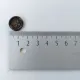 Kn�pfe 4-Loch dunkelbraun marmoriert 15 mm, 10 St�ck