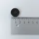 Kn�pfe 4-Loch dunkelbraun hellbraun marmoriert 20 mm, 5 St�ck