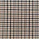 Bengalin Stoff Karo – Beige, Schwarz, Creme