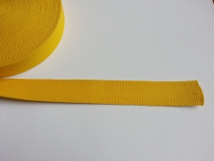 RESTST�CK 49 cm Gurtband Baumwolle 4 cm breit, gelb #52