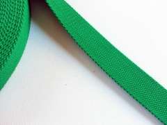 BW Polyester Gurtband 3,8 cm breit, grasgr�n