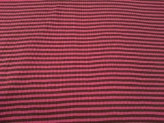 Ringelb�ndchen, Feinripp - braun/pink - B-WARE