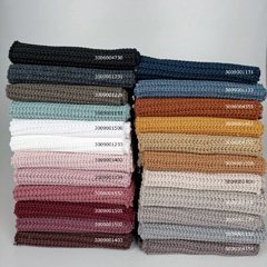 Strickstoff Baumwolle Halbpatent gerippt, camel