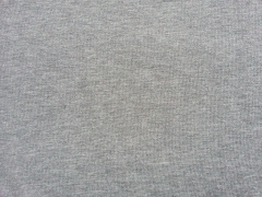 Dicker Winter Sweat angeraut, mittelgrau melange