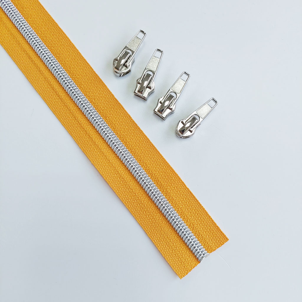 20 Stück Metall-Reißverschluss-Stopper Mit Schraube – Silber, Für DIY-Taschen, Rucksäcke & Gepäck