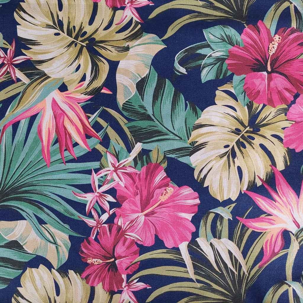 Hibiscus-Blüten-Muster Digitaldruck Blumen Tischdecke 