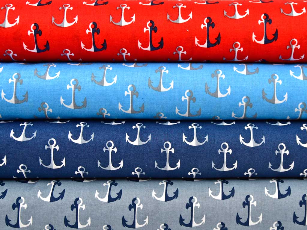 baumwollstoff anker