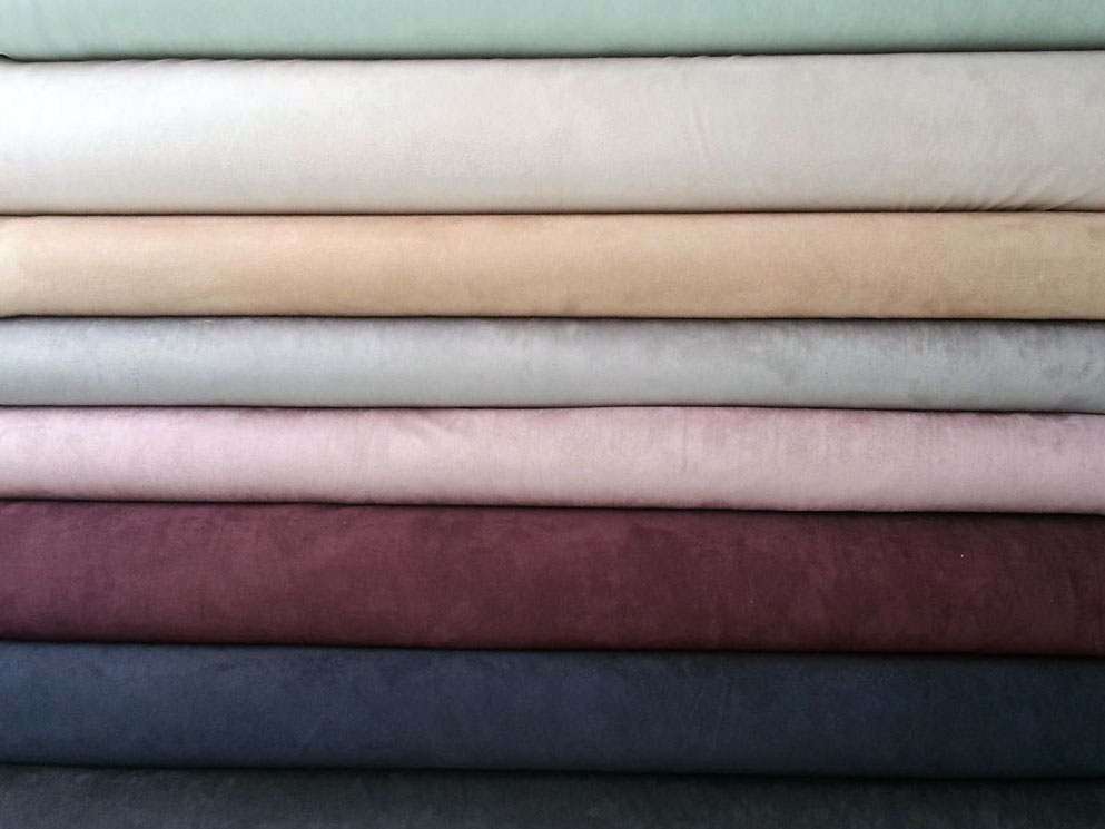 Elastisches Wildleder Imitat Fake Suede Taupe Wunderland Der Stoffe