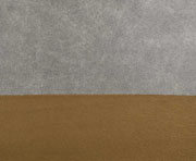 RESTSTCK 150 cm Leder Imitat Filzrcken Vintageoptik, taupe