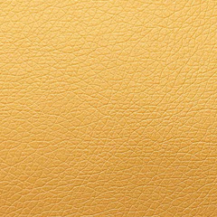 Lederimitat geprgte Optik, gelb metallic