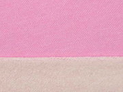 RESTSTCK 112 cm Sweatstoff Teddyrckselite meliert,natur rosa