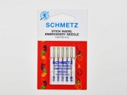 5 Schmetz Stick-Nadeln 75-90