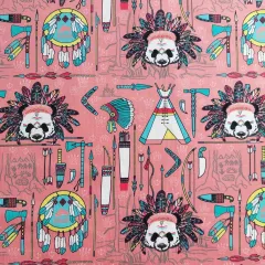 Jersey Indianer B�r, kr�ftiges altrosa