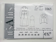 Papierschnittmuster 1065 Damenkleid  its A fits