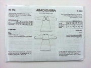 Papierschnittmuster Jerseykleid Abacadabra  113