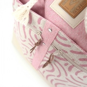 Dekostoff Jacquard Drizzle, altrosa