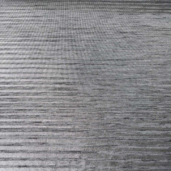Jerseystoff Glitzerstreifen, silber
