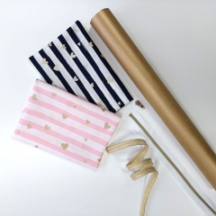 Paspelband uni, gold metallic