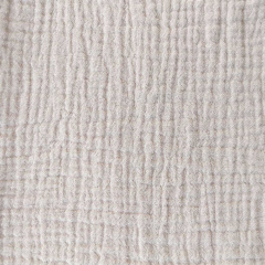 Musselin Stoff zweilagig Double Gauze uni, hellbeige