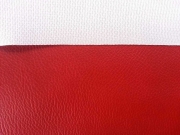 Rex Kunstleder geprgte Optik - rot