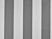 RESTSTÜCK 48 cm beschichtete Baumwollstoff Streifen 5 cm Leona, grau weiß
