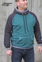 Fertigbndchen Streifen College Stil Bndchenstoff, wei schwarz