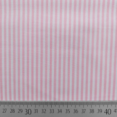 Baumwollstoff Streifen, rosa wei
