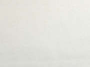 Fleece Stoff Meterware uni, Cremewei