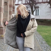 Papierschnittmuster Damen Parka MAcleo Raglanrmel ki-ba-doo