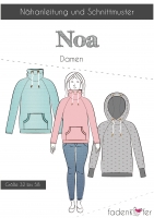 Schnittmuster Hoodie Noa Damen Fadenkfer