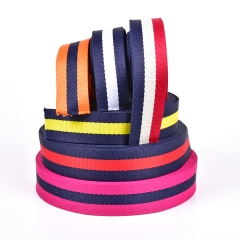 Gurtband Streifen 3 cm, navy gelb navy