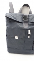 Dry Oilskin Light gewachste Baumwolle, dunkelgrau