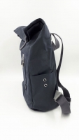Dry Oilskin Light gewachste Baumwolle, dunkelgrau