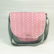 RESTST�CK 50 cm Kunstleder Lederimitat f�r Taschen gepr�gte Optik, Betongrau