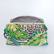 RESTST�CK 25 cm Kunstleder Lederimitat f�r Taschen gepr�gte Optik, schwarz