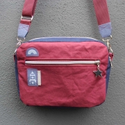Dry Oilskin Light gewachste Baumwolle, marineblau