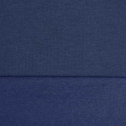 Sweatstoff flauschige Rckseite uni, marineblau