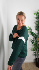 Papierschnittmuster Casual Oversize Pullover Damen Fadenkfer