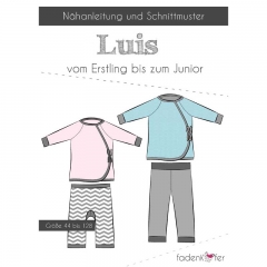 Schnittmuster Shirt & Hose LUIS Fadenkfer