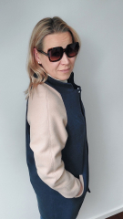 Papierschnittmuster schmaler Kurzmantel Frau Linda Studio Schnittreif